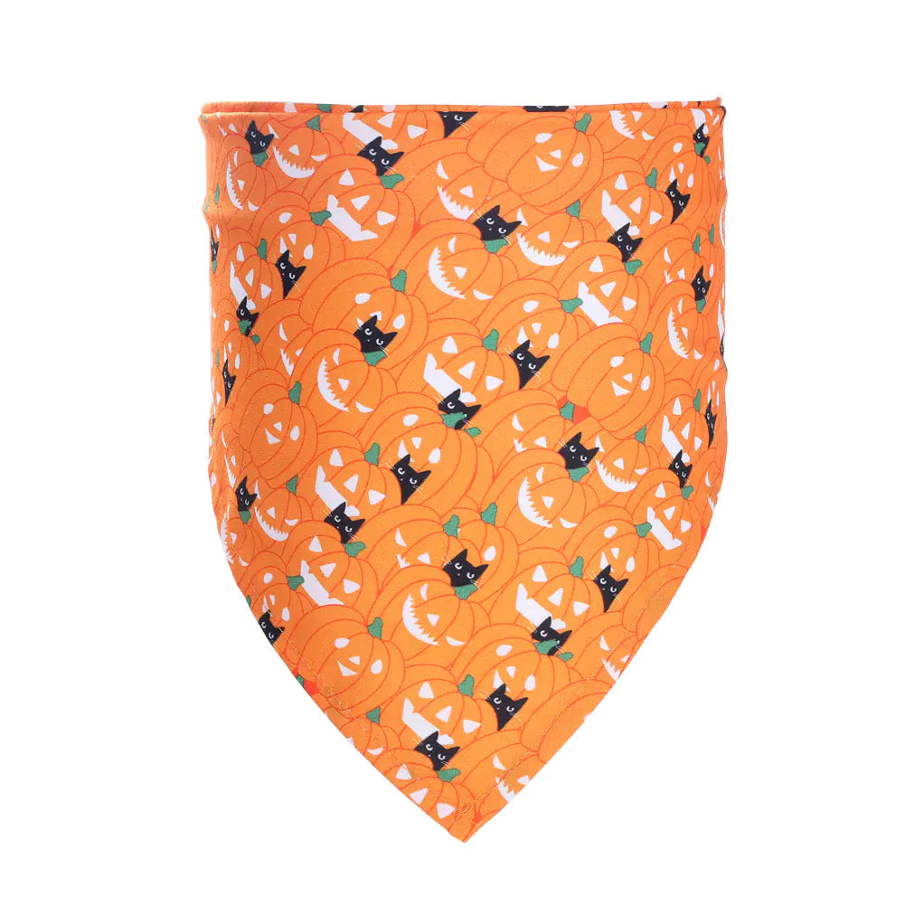 Halloween Pet Bandana for Dogs and Cats