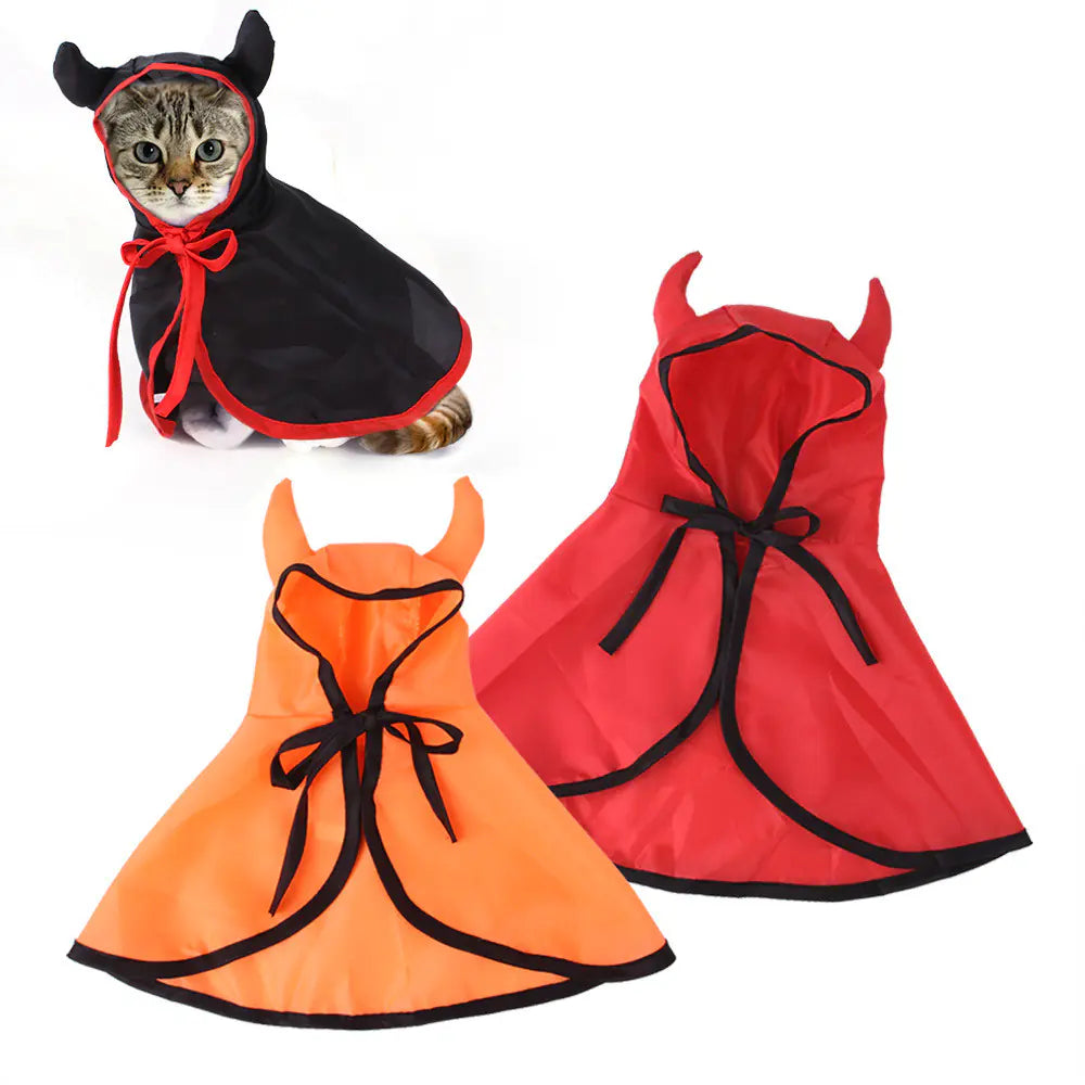 Halloween Cloak Cape for Dogs and Cats