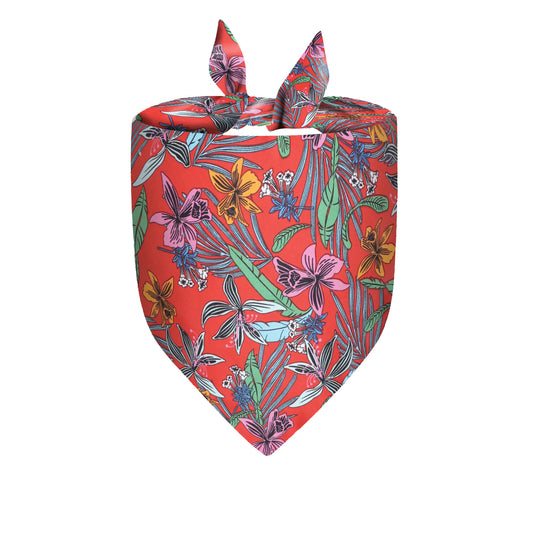 Hawaiian Triangle Scarf for Cats and Dogs