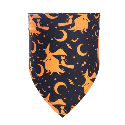 Halloween Pet Bandana for Dogs and Cats