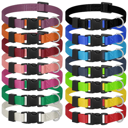 14-Pack Adjustable Puppy ID Collars